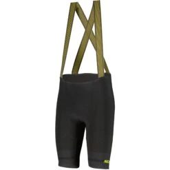 SCOTT RC Ultimate ++++ Trägerhose - Black/sulphur Yellow