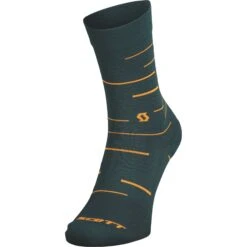 SCOTT Speed Crew Socken - Aruba Green/braze Orange