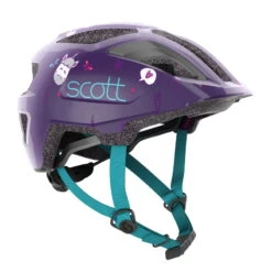 SCOTT Spunto Kid (CE) Kinderhelm - Deep Purple/blue
