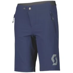 SCOTT Trail 10 Junior Shorts, Weite Passform, Mit Sitzpolster - Midnight Blue