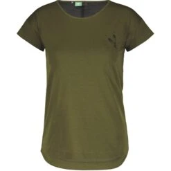 SCOTT Trail Flow DRI Damen Kurzarmtrikot - Fir Green/black