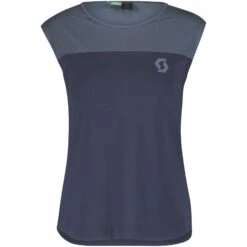SCOTT Trail Flow DRI Damen Tanktop - Dark Blue/metal Blue