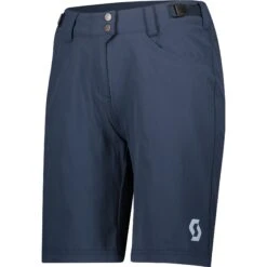 SCOTT Trail Flow W/ Pad Damen-Shorts Mit Sitzpolster - Midnight Blue