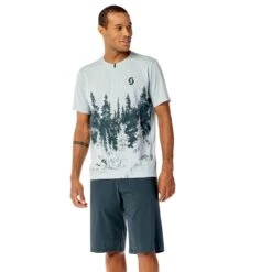 SCOTT Trail Flow Zip Kurzarmtrikot - Metal Blue/dark Blue 9 SCOTT Trail Flow Zip Kurzarmtrikot - Metal Blue/dark Blue -Scott Verkaufsgeschäft scott trail flow zip short sleeve shirt metal blue dark blue 2 1430663 1