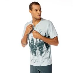 SCOTT Trail Flow Zip Kurzarmtrikot - Metal Blue/dark Blue 12 SCOTT Trail Flow Zip Kurzarmtrikot - Metal Blue/dark Blue -Scott Verkaufsgeschäft scott trail flow zip short sleeve shirt metal blue dark blue 6 1430667 1