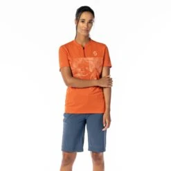 SCOTT Trail Flow Zip Damen Kurzarmtrikot - Moon Blue/dream Blue 15 SCOTT Trail Flow Zip Damen Kurzarmtrikot - Moon Blue/dream Blue -Scott Verkaufsgeschäft scott trail flow zip womens short sleeve shirt metal blue dark blue 6 1430835
