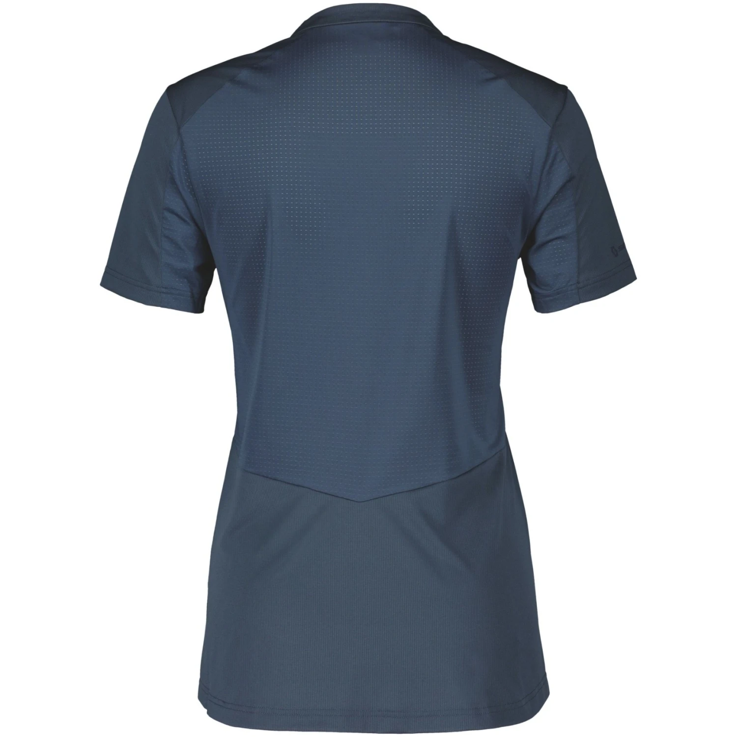 SCOTT Trail Flow Zip Damen Kurzarmtrikot - Metal Blue/dark Blue 2 SCOTT Trail Flow Zip Damen Kurzarmtrikot - Metal Blue/dark Blue – Bild 2