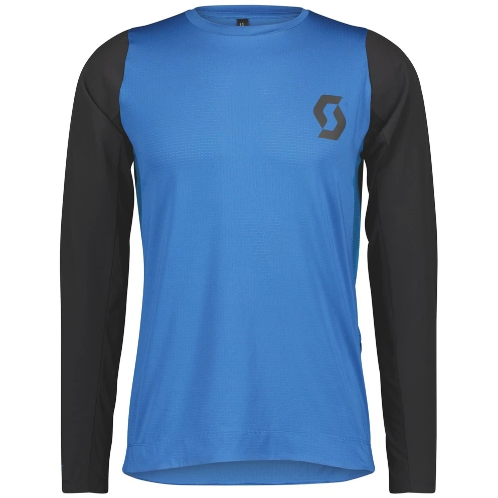 SCOTT Trail Progressive Langarm-Shirt - Storm Blue/black 1 SCOTT Trail Progressive Langarm-Shirt - Storm Blue/black