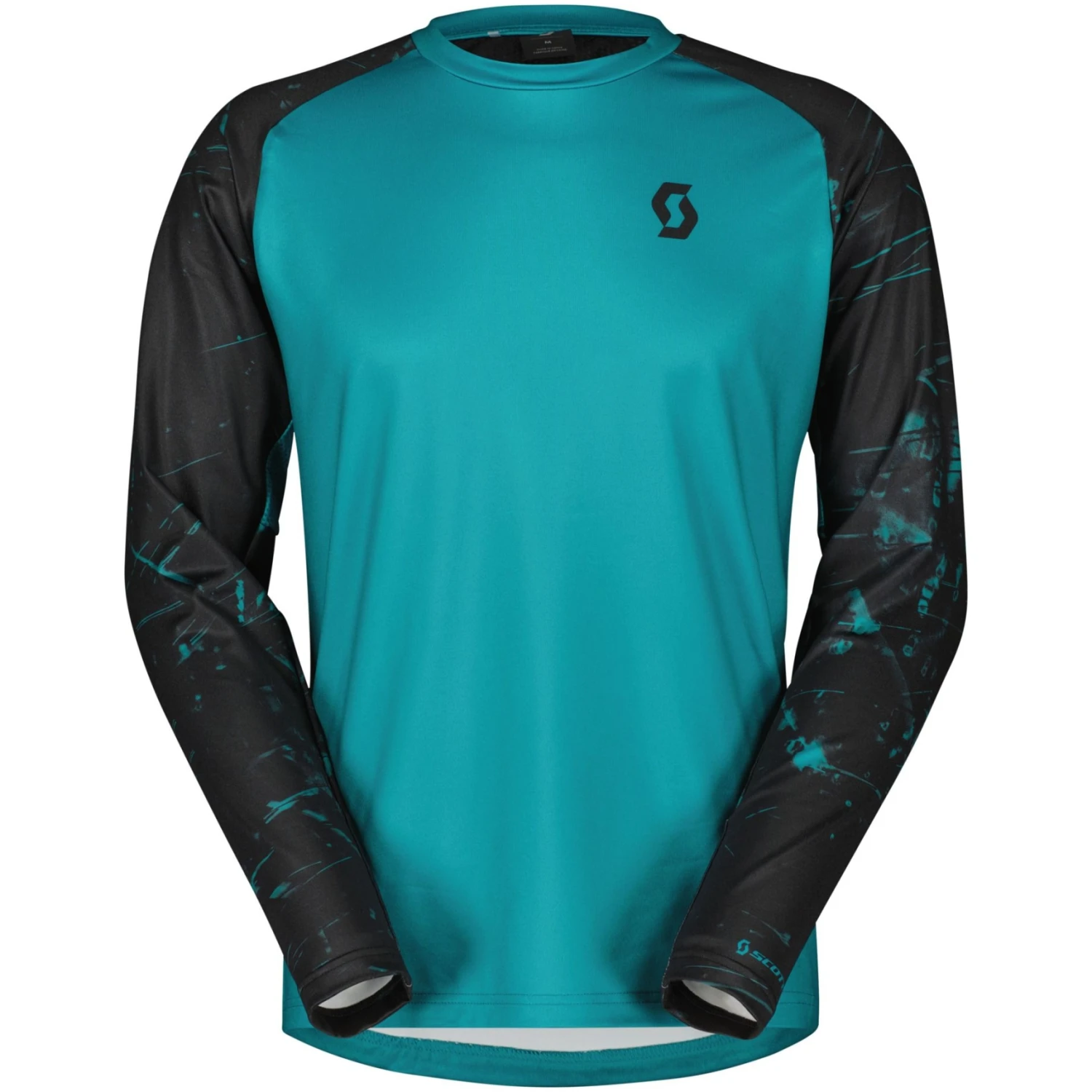 SCOTT Trail Storm Langarmtrikot - Winter Green/black 1 SCOTT Trail Storm Langarmtrikot - Winter Green/black
