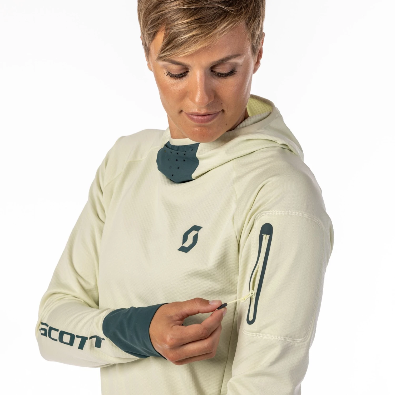 SCOTT Trail Storm Damen Langarm Kapuzenpullover - Heather Purple 7 SCOTT Trail Storm Damen Langarm Kapuzenpullover - Heather Purple – Bild 7