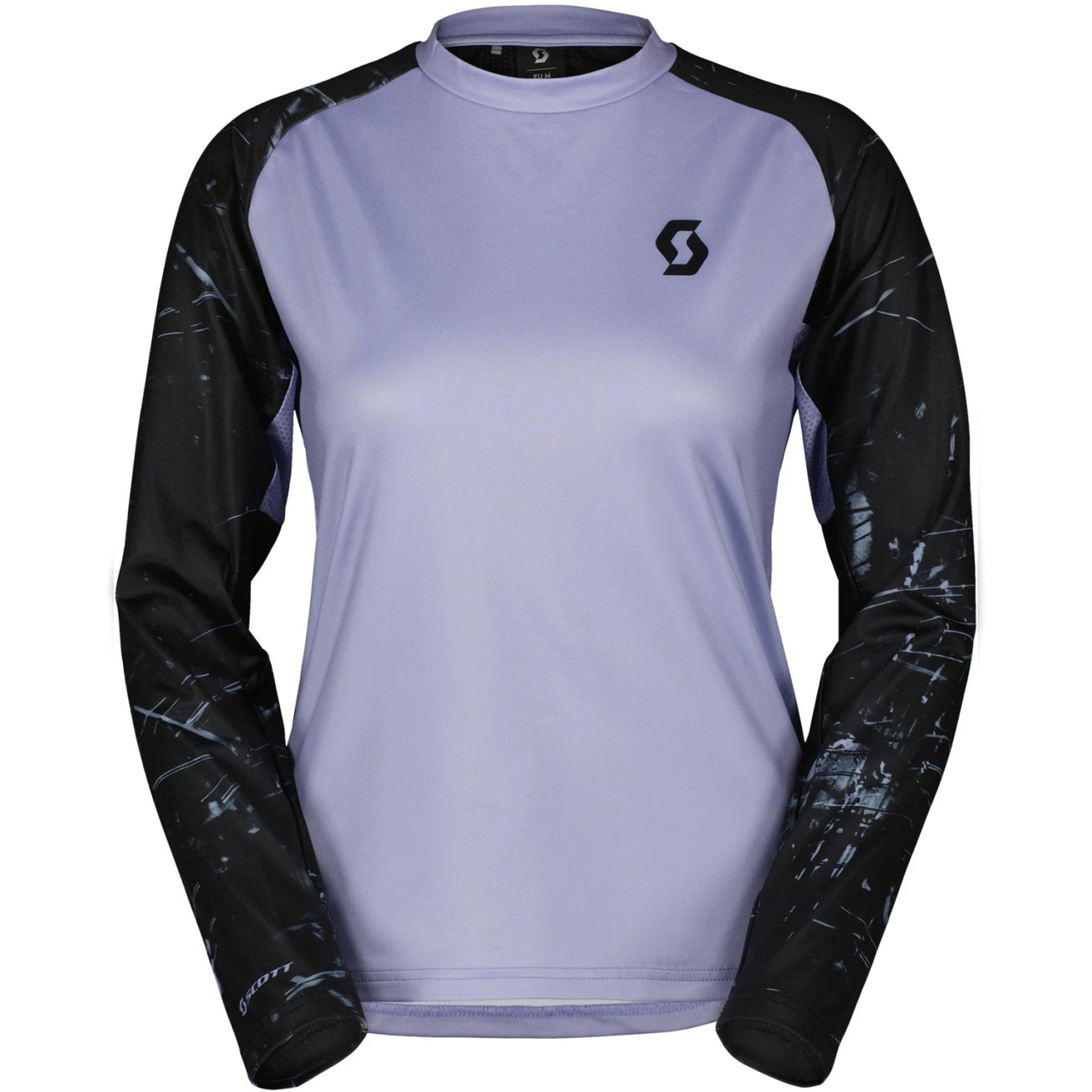 SCOTT Trail Storm Damen Langarmtrikot - Heather Purple/black 1 SCOTT Trail Storm Damen Langarmtrikot - Heather Purple/black