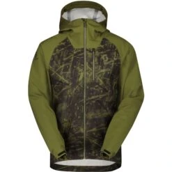 SCOTT Trail Storm WP Jacke - Fir Green/black
