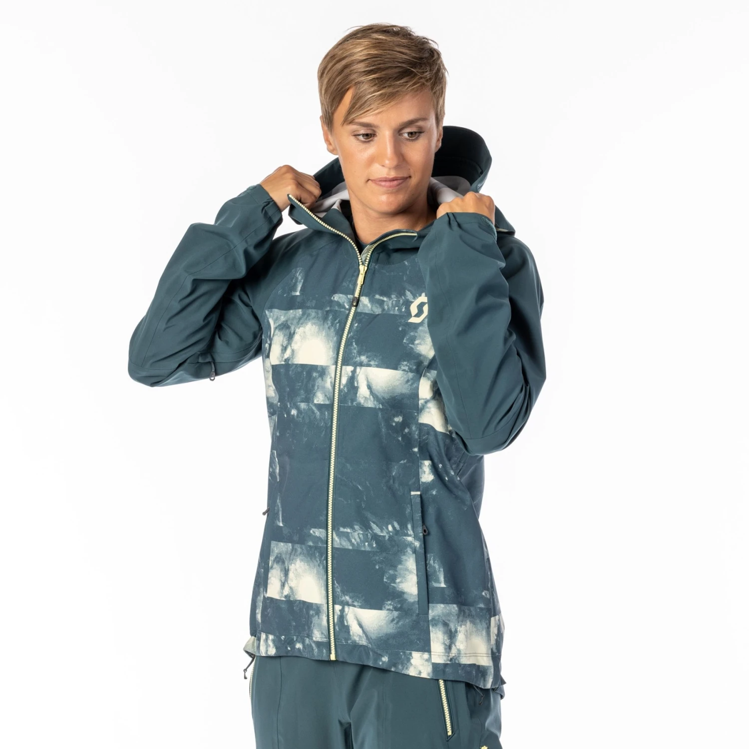 SCOTT Trail Storm WP Damenjacke - Fir Green/black 3 SCOTT Trail Storm WP Damenjacke - Fir Green/black – Bild 3