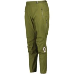 SCOTT Trail Storm WP Damenhose - Fir Green/cloud Pink