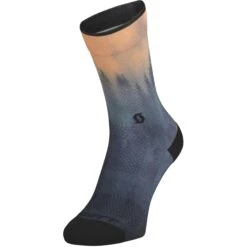 SCOTT Trail Tree Crew Socken - Rose Beige/dark Blue