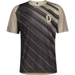 SCOTT Trail Vertic Kurzarm-Radtrikot - Dark Grey/dust Beige