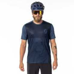 SCOTT Trail Vertic Kurzarmtrikot - Dark Blue/metal Blue 9 SCOTT Trail Vertic Kurzarmtrikot - Dark Blue/metal Blue -Scott Verkaufsgeschäft scott trail vertic short sleeve shirt dark blue metal blue 1 1431516