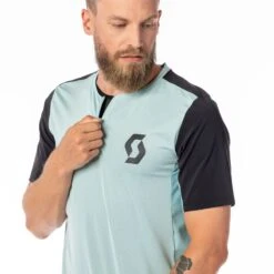 SCOTT Trail Vertic Zip Kurzarmtrikot - Schwarz 14 SCOTT Trail Vertic Zip Kurzarmtrikot - Schwarz -Scott Verkaufsgeschäft scott trail vertic zip short sleeve shirt black 7 1431590