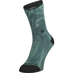 SCOTT Trail Wood Crew Socken - Mineral Green/aruba Green