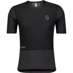 SCOTT Underwear WS Kurzarm-Baselayer - Schwarz